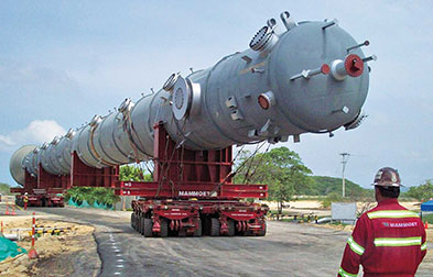 石油管道特種柜運(yùn)輸