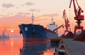 跟著散貨船運輸去 “遠航”，讓每批貨物都有專屬 “海上座駕”